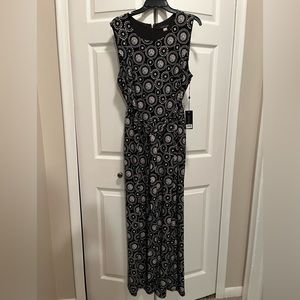 Tommy Hilfiger Printed Tie-Waist Jumpsuit. New with tags!